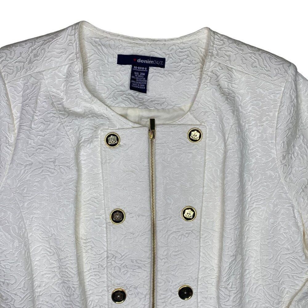 Denim 24/7 Plus Size Jacket - Picture 3 of 4